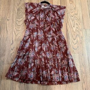 Veronica Beard 2025 summer dress!  Flowing fit, great color and adorable.